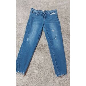 Nicole Miller New York Soho High Rise Ankle Skinny Jeans Size 12